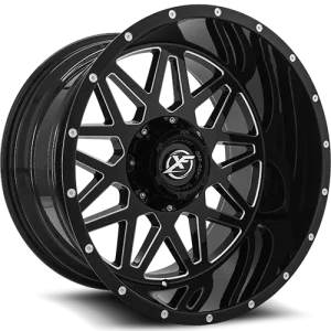 XF Off-Road – XF-211 – Black – 22″x10″ -18mm – Summer Wheels – XF-211221061351397-18GBML